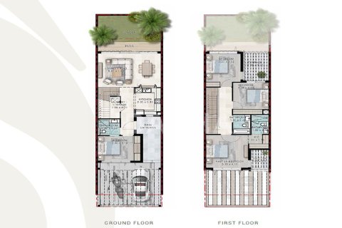 Townhouse de 4 chambres à Damac Lagoons, UAE No. 155332 3