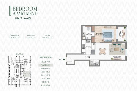 1 bedroom Apartment in Mohammed Bin Rashid City, UAE No. 170401 19