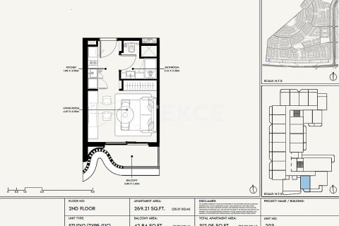Apartment de 2 dormitorios en Dubai, UAE No. 140907 16