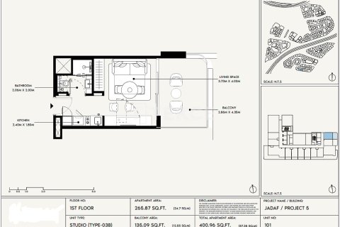 Apartment de 2 dormitorios en Dubai, UAE No. 140909 11