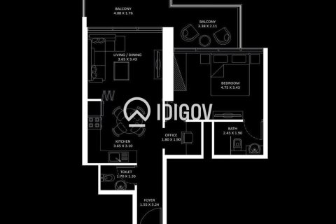 1 غرف نوم شقة في District 10, الإمارات العربية المتحدة رقم 184653 12
