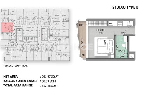 2 bedrooms Apartment in Dubai Land, UAE No. 210513 19