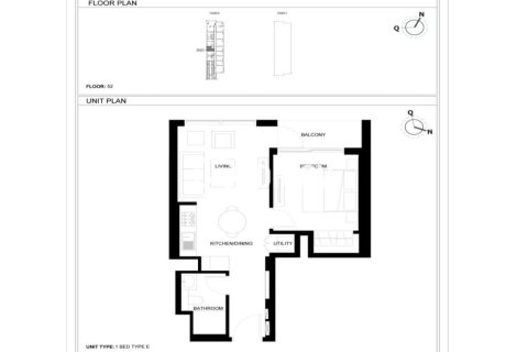Apartment de 1 dormitorio en Ras Al Khor, UAE No. 201200 3