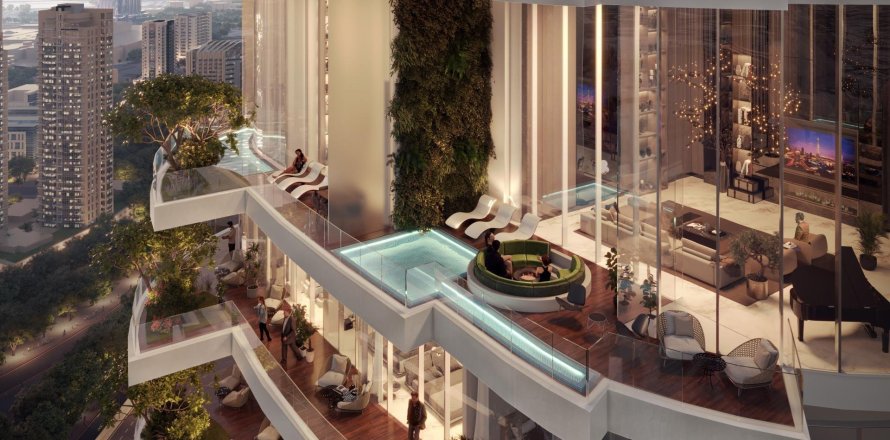 Apartment de 1 dormitorio en CANAL HEIGHTS 2 Business Bay, UAE No. 97986