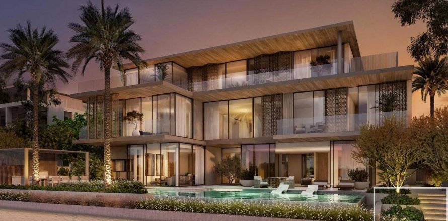 Вилла с 6 спальнями в Пальма Джумейра, ОАЭ №136428