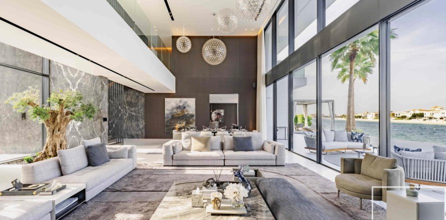 Вилла с 5 спальнями в Пальма Джумейра, ОАЭ №136424