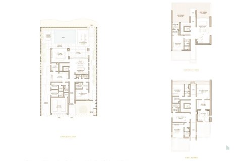 5 غرفة نوم  فيلا في Palm Jebel Ali, الإمارات العربية المتحدة رقم 173404 12