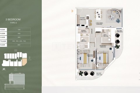 Studio Apartment in Al Satwa, UAE No. 172187 26