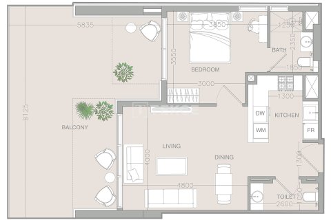 Apartment de 1 dormitorio en Jumeirah Village Triangle, UAE No. 172188 24