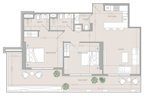 Apartment de 1 dormitorio en Jumeirah Village Triangle, UAE No. 172188 21