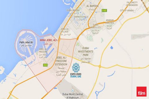 Земельный участок 992м² в Джабаль-Али, ОАЭ №147808 11