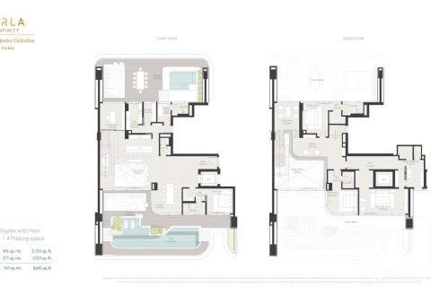 Дуплекс с 4 спальнями в Пальма Джумейра, ОАЭ №136472 17