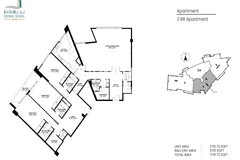 3 bedrooms Apartment in Dubai Media City, UAE No. 149022 12