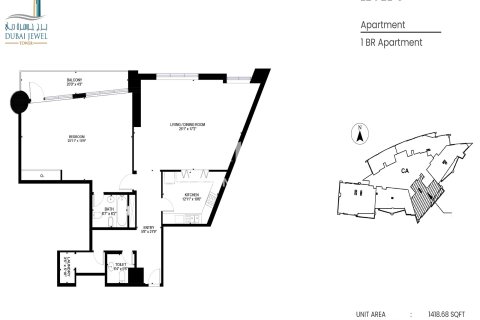 2 bedrooms Apartment in Dubai Media City, UAE No. 149025 8