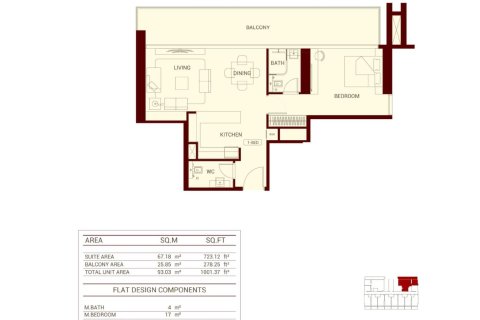 Studio Apartment in Jumeirah Village Circle, UAE No. 170409 16