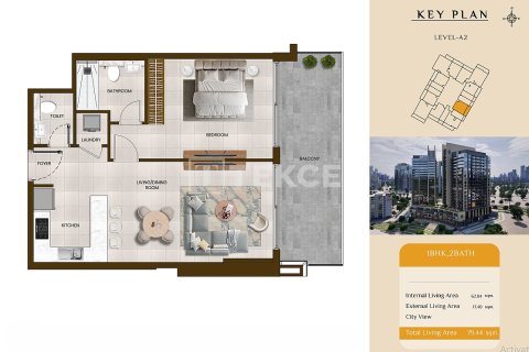 Studio Apartment in Arjan, UAE No. 172231 22