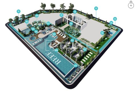 Appartement de Studio à Dubai Land, UAE No. 172232 16