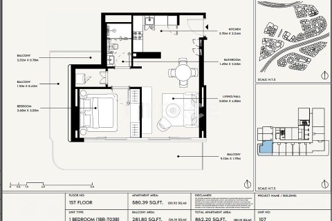 Studio Apartment in Dubai, UAE No. 172272 18