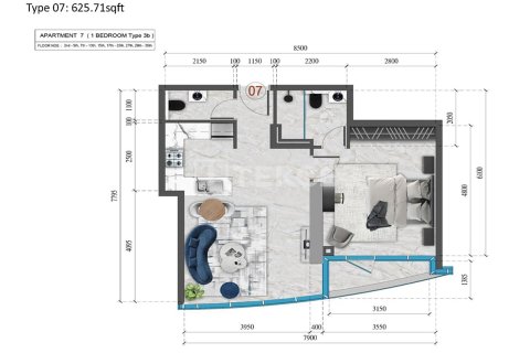 Квартира с 2 спальнями в Аль-Рим, ОАЭ №48849 15