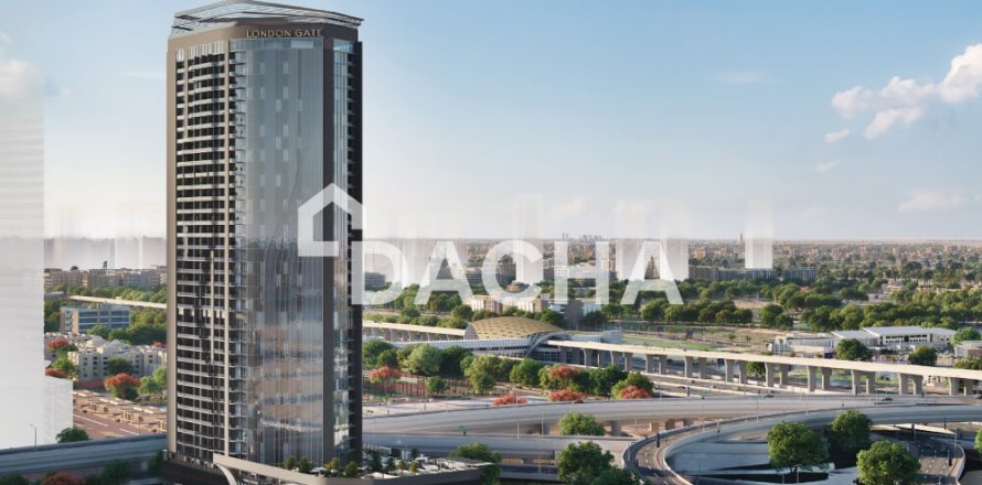 Квартира студия в Дубай Марина, ОАЭ №164764