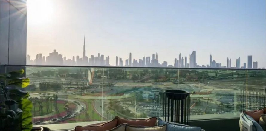 Апартаменты в отеле с 1 спальней в Al Jaddaf, ОАЭ №141373