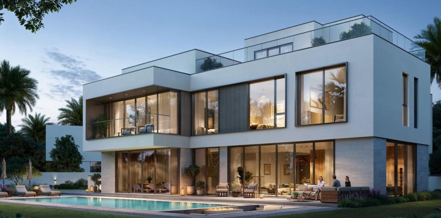 Вилла с 4 спальнями в Дубай, ОАЭ №141412