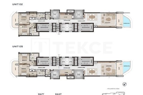 Apartment de 3 dormitorios en Palm Jumeirah, UAE No. 210668 22