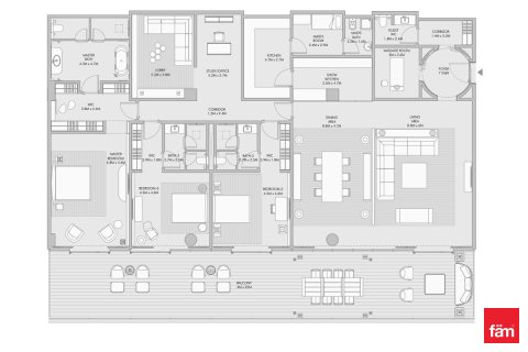 Appartement de 3 chambres à Palm Jumeirah, UAE No. 100581 24