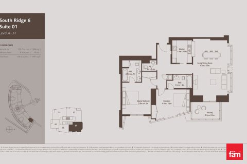 Apartment de 2 dormitorios en Downtown Dubai (Downtown Burj Dubai), UAE No. 166451 13