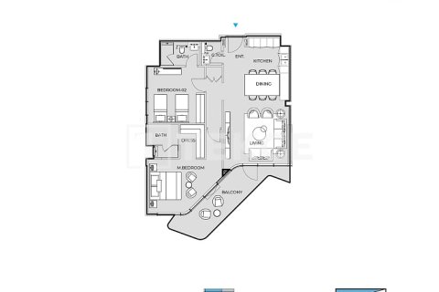 Appartement de 3 chambres No. 127533 23