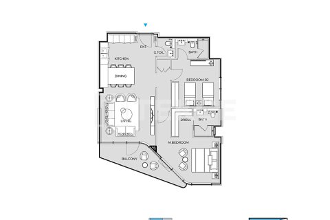 2 bedrooms Apartment No. 127532 22