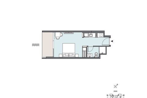 استوديو شقة في PENINSULA FOUR THE PLAZA الخليج التجاري, الإمارات العربية المتحدة رقم 173173 7
