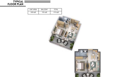 Apartment de 29m² en Business Bay, UAE No. 173169 6