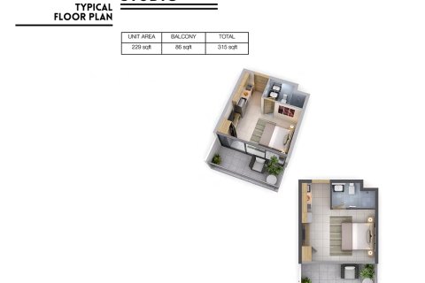 Apartment de 29m² en Business Bay, UAE No. 173169 5