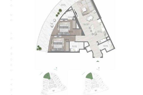 1 bedroom Apartment in CANAL CROWN APARTMENTS Business Bay, UAE No. 173171 8