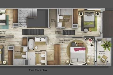 Villa de 4 dormitorios  No. 125147 3