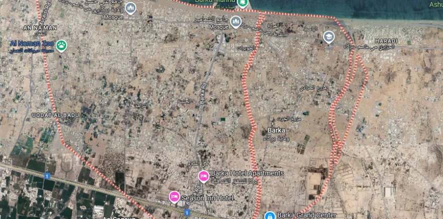 Land in Barka, Oman No. 108492