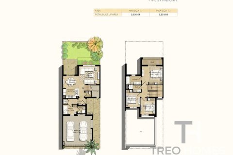 3 غرف نوم تاون هاوس في Noor Townhouses, الإمارات العربية المتحدة رقم 80338 13