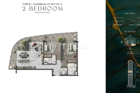 Appartement de 1 chambre à Dubai, UAE No. 136230 29