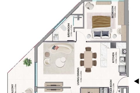 2 bedrooms Apartment in Meydan, UAE No. 149551 16