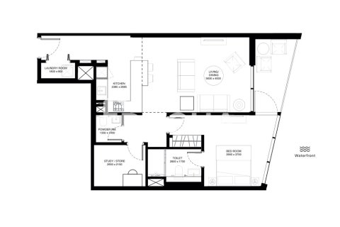 Квартира с 1 спальней в Sobha Hartland, ОАЭ №155679 25