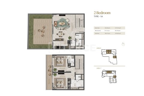 Appartement de 2 chambres à Al Marjan Island, UAE No. 207843 31