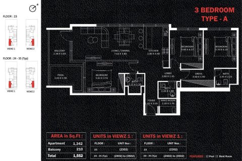 Studio Apartment in Jumeirah Lake Towers, UAE No. 173175 12