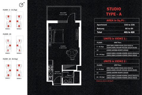 Studio Apartment in Jumeirah Lake Towers, UAE No. 173175 9
