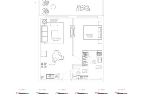 Studio Apartment in Al Warsan, UAE No. 173180 10