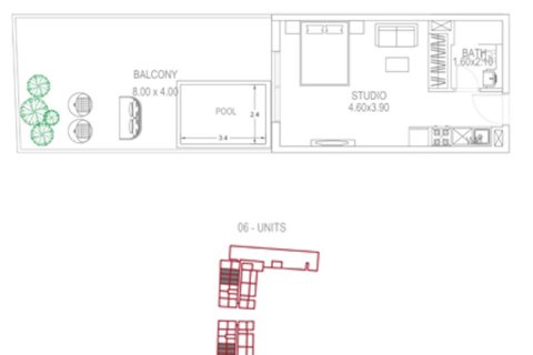 Studio Apartment in Al Warsan, UAE No. 173180 9