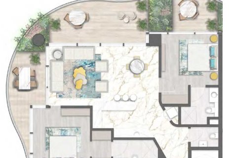 Apartment de 2 dormitorios en DAMAC CHIC TOWER  No. 109136 6