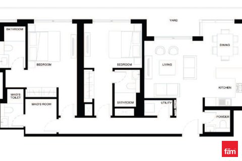 Appartement de 2 chambres  No. 109551 12