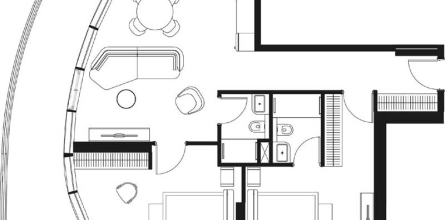 2 غرف نوم شقة في Trussardi phase 2 جبل علي, الإمارات العربية المتحدة رقم 98156