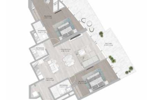 Apartment de 2 dormitorios en CANAL HEIGHTS  No. 108974 4